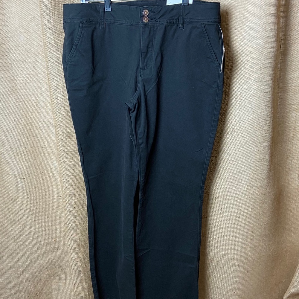 Maurices | Black Pants - Chino Boot/Mid rise